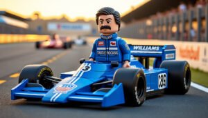 plongez dans l'univers de la formule 1 avec la réplique lego de la célèbre williams fw14b, accompagnée d'une figurine haute en couleurs de nigel mansell, moustachu et fidèle au pilote. un set incontournable pour les passionnés de pilotage et de modélisme.