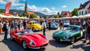 découvrez l'événement automobile original à hagetmau, où passionnés et curieux se réunissent pour célébrer l'univers de l'automobile à travers des expositions uniques, des démonstrations captivantes et des animations pour toute la famille. ne manquez pas cette occasion de vivre des moments inoubliables !
