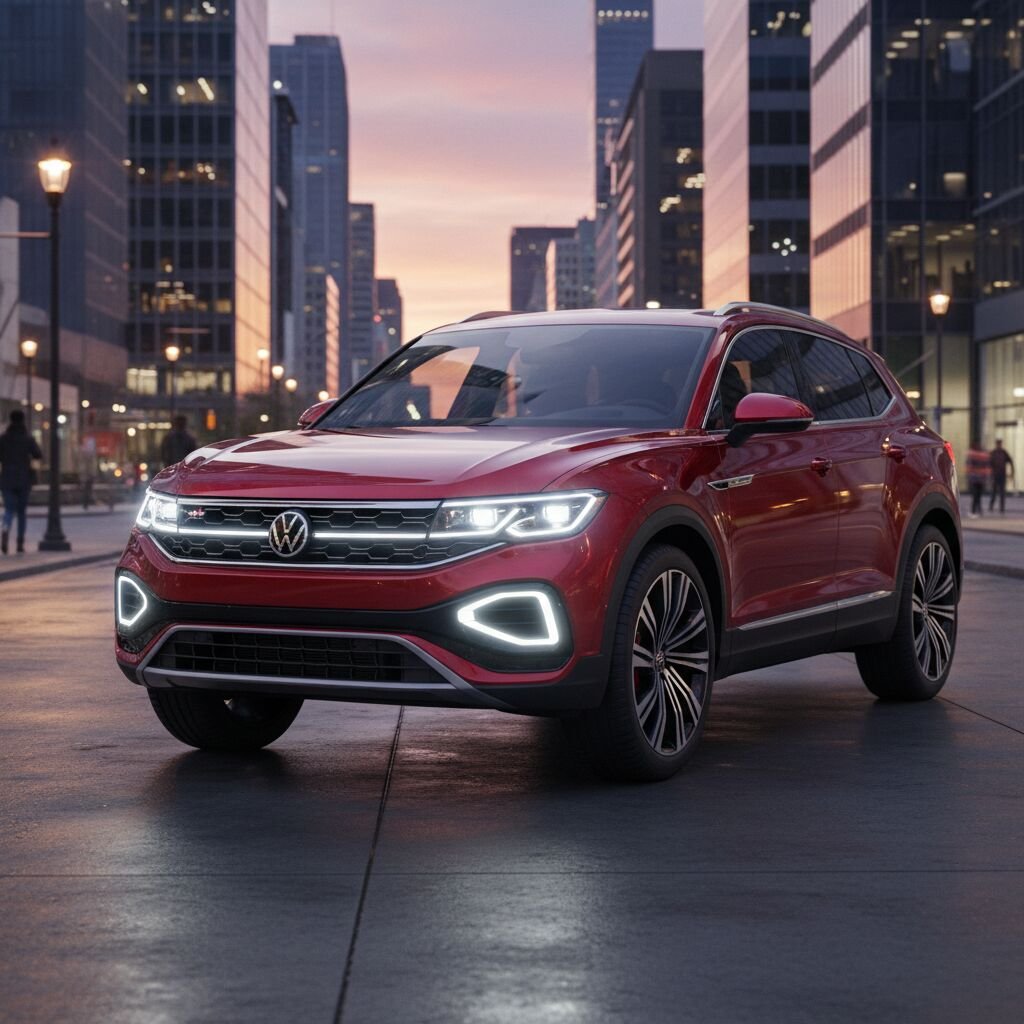 Découvrez le Volkswagen Tayron 2025, le SUV 7 places idéal pour les familles exigeantes. Confort, technologies avancées et sécurité optimisée réunis dans un design élégant.